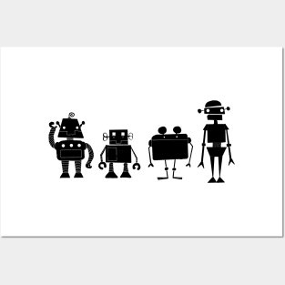 Robots Posters and Art